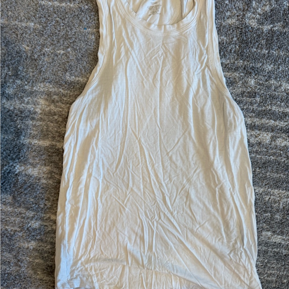 SPLITS59 White Sleeveless Women's Top